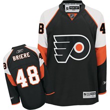 nhl philadelphia flyers #48 daniel briere youth premier home jersey