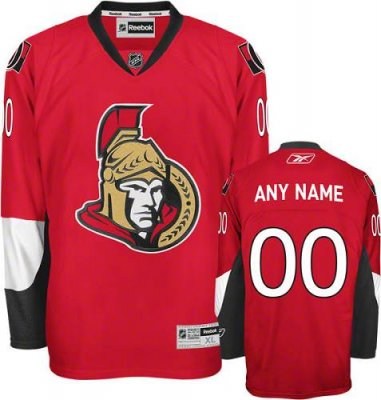 customized ottawa senators jerseys red home man hockey jersey