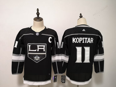 Kings 11 Anze Kopitar Black Youth Adidas Jersey