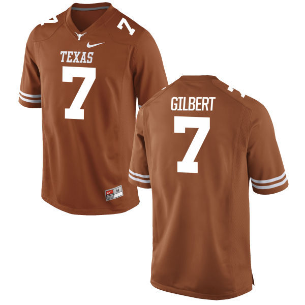 Texas Longhorns 7 Garrett Gilbert Orange Nike College Jersey