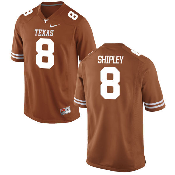 Texas Longhorns 8 Jordan Shipley Orange Nike College Jersey