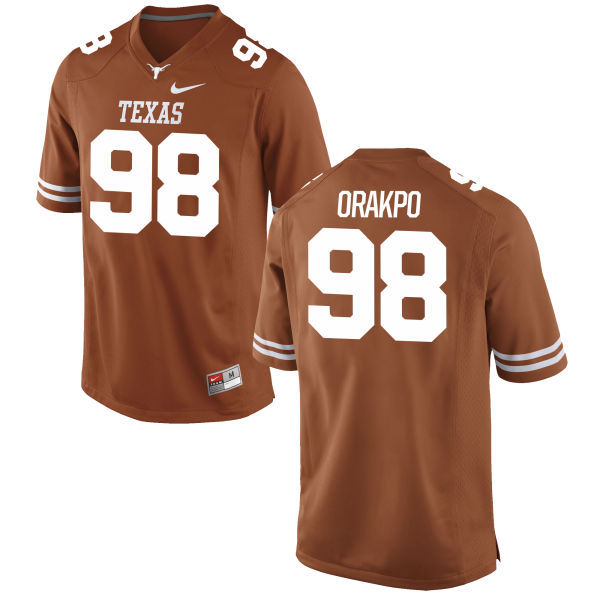 Texas Longhorns 98 Brian Orakpo Orange Nike College Jersey