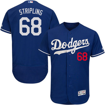 Dodgers #68 Ross Stripling Blue Flexbase Authentic Collection Stitched Baseball Jersey