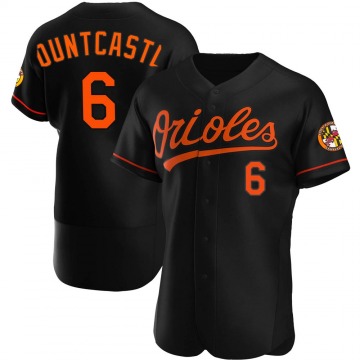 Men's Baltimore Orioles #6 Ryan Mountcastle Flexbase Black Jersey