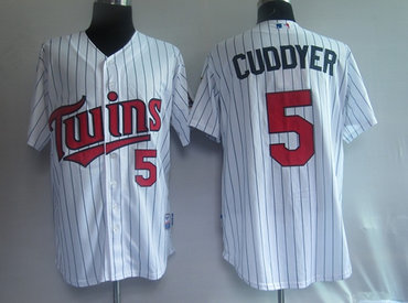 mlb jerseys minnesota twins 5# cuddyer white1