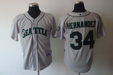 Seattle Mariners 34# hernandez grey