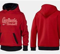 St.Louis Cardinals Pullover Hoodie Red & Black