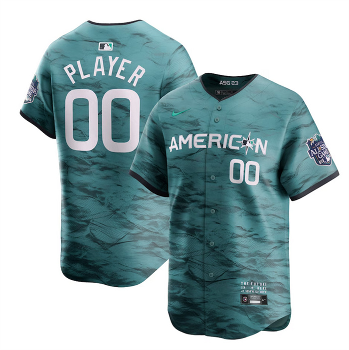 Men's Texas Rangers Active Player Custom Teal 2023 All-Star Stitched Baseball Jersey