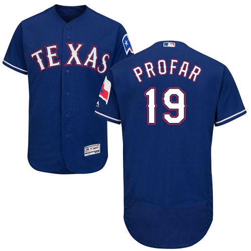 Rangers #19 Jurickson Profar Blue Flexbase Authentic Collection Stitched Baseball Jersey