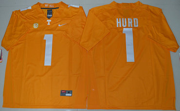 Tennessee Vols 1 Jalen Hurd Dobbs Orange College Jersey