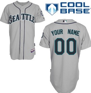 Youth Seattle Mariners Customized Gray Jersey