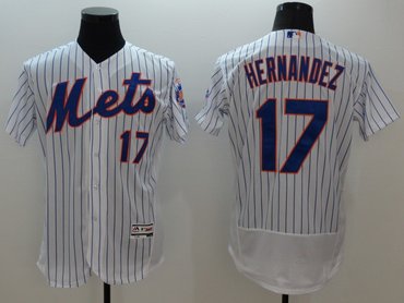 Mets #17 Keith Hernandez Flexbase Authentic Collection White stitched mlb jerseys