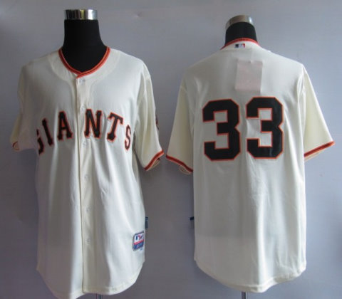 MLB San Francisco Giants 33# Rowand cream jerseys