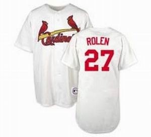 scott rolen 27 st. louis cardinals authentic home white