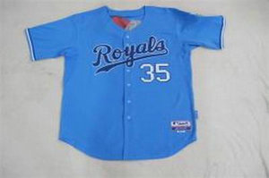 Kansas City Royals 35 Hosmer blue Jerseys