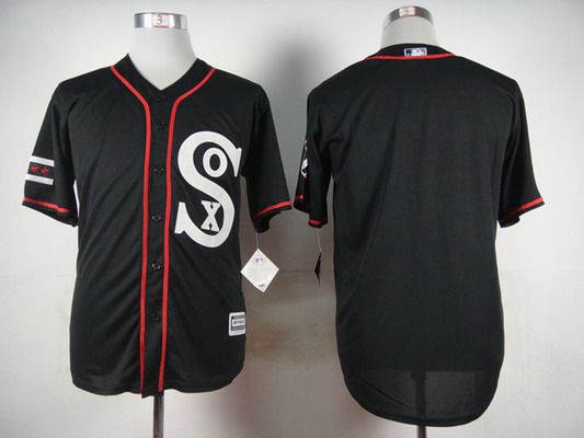 Youth's Chicago White Sox Customized Black Jersey