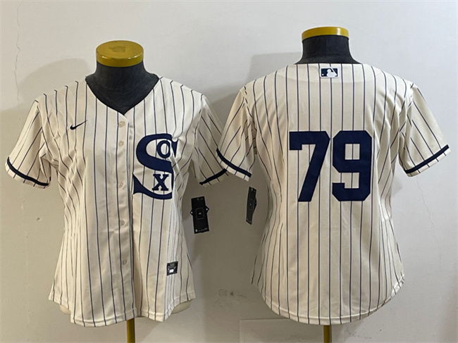 Youth Chicago White Sox #79 Jose Abreu Cream Field Of Dreams Stitched Jersey