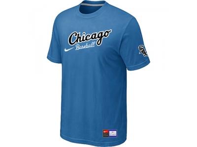 Chicago White Sox NEW Away Practice T-Shirt light Blue