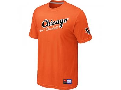 Chicago White Sox NEW Away Practice T-Shirt Orange