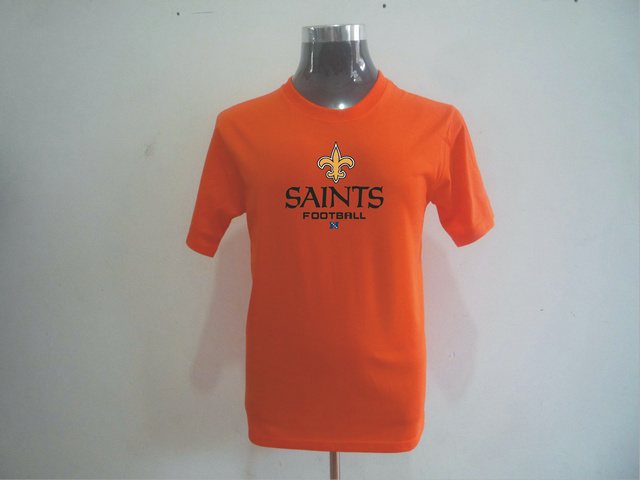NEW NFL New Orleans Sains Big & Tall Critical Victory T-Shirt Orange