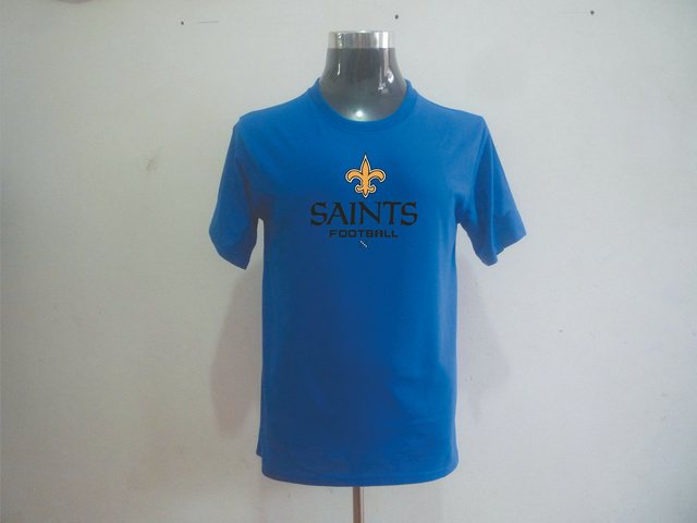 NEW NFL New Orleans Sains Big & Tall Critical Victory T-Shirt Blue