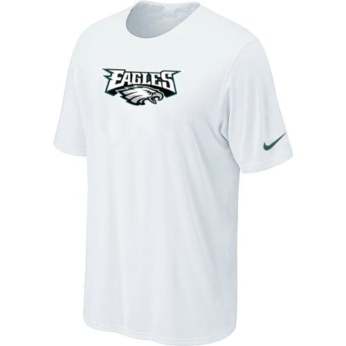 NEW NFL Philadelphia Eagles Authentic Logo T-Shirt White