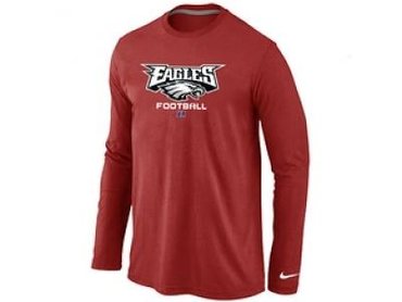 NEW Philadelphia Eagles Critical Victory Long Sleeve T-Shirt RED