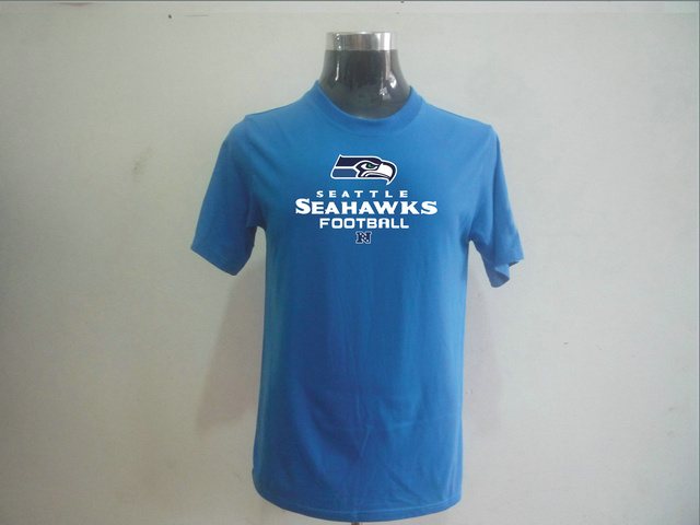 NEW NFL Seattle Seahawks Big & Tall Critical Victory T-Shirt L.blue