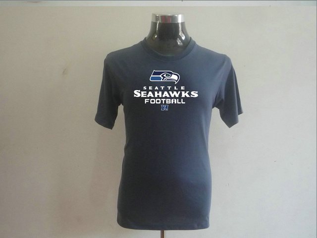 NEW NFL Seattle Seahawks Big & Tall Critical Victory T-Shirt Grey