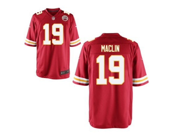 New Kansas City Chiefs #19 Jeremy Maclin Red Elite Jersey