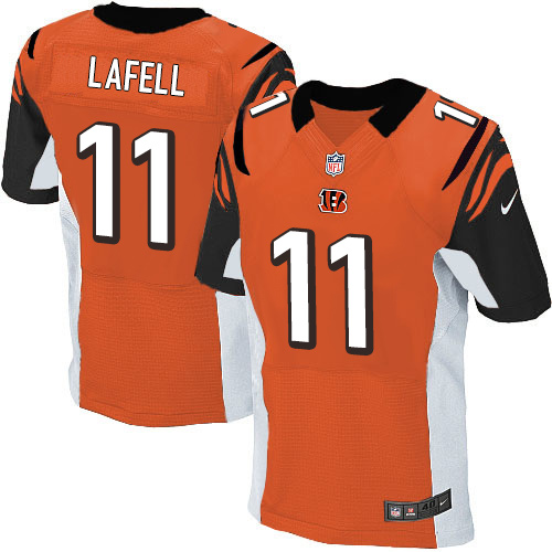 Nike Bengals #11 Brandon LaFell Orange Alternate Men's Stitched NFL Elite Jersey