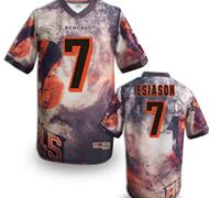 Cincinnati Bengals #7 Boomer Esiason Stitched NFL Elite Fanatical Version Jersey (11)