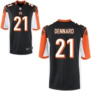 2014 NFL Draft Cincinnati Bengals #21 Darqueze Dennard Black Game Jersey