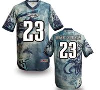 Philadelphia Eagles #23 RODGERS-CROMARTLE Men's Stitched NFL Elite Fanatical Version Jersey (4)