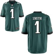 2014 NFL Draft Philadelphia Eagles #1 Marcus Smith Green Game Jersey