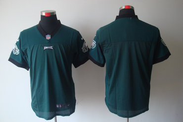 2012 NEW NFL Philadelphia Eagles Green Color Blank Jerseys(Elite)