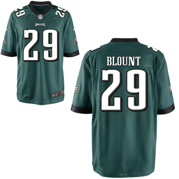 Men's Philadelphia Eagles #29 LeGarrette Blount Nike Midnight Green Elite Jersey (1)