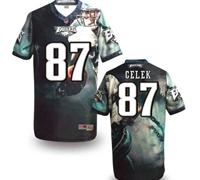Philadelphia Eagles #87 CELEK Men's Stitched NFL Elite Fanatical Version Jersey (3)