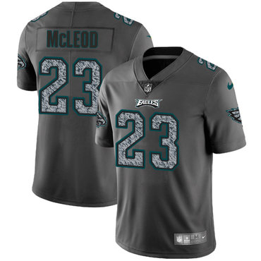 Nike Eagles #23 Rodney McLeod Gray Static Men's Stitched NFL Vapor Untouchable Limited Jersey