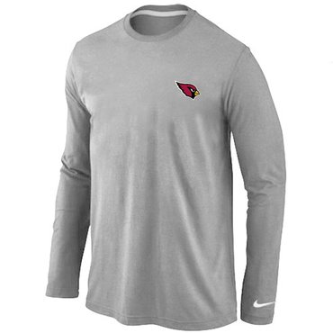 Arizona Cardinals Sideline Legend Authentic Long Sleeve T-Shirt Grey