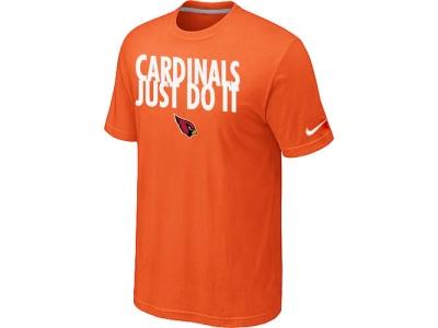 NFL Arizona Cardinals Just Do It Orange T-Shirt